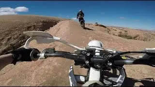 Slick Rock Trail in Moab, UTAH on DIRTBIKES