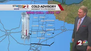 Tonight's Miami Valley forecast: 1/25/26