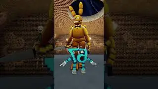 fnaf Spring Bonnie JUMPSCARE #roblox #jumpscare #scaryobby