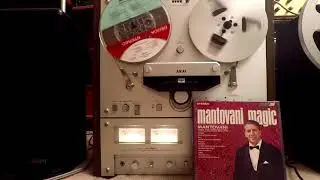 Mantovani Magic and Ebb Tide by Earl Grant Reel to Reel Tape