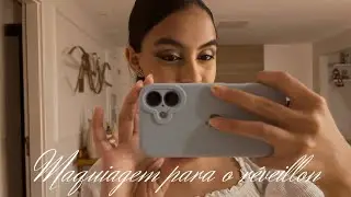 Maquiagem simples, rápida e LINDA pro Réveillon ✨