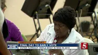 Midterm election: Thursday is last day to early vote