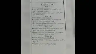 Level: III (Week 3 , 4) Computer Primary Teacher Miss Jahanara