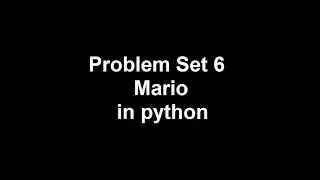 Giải b&agrave;i tập CS50 problem set week 6 mario
