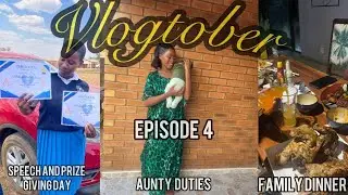 ||TOOK MY FAMILY FOR DINNER 🍲 ||MAKA’S SPEECH AND PRIZE 🏆 ||VISITING MY FRIEND|| VLOGCTOBER EP4
