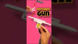 How to make a new Matchbox Gun , homemade West Matchbox & paper gun #shorts #papergun