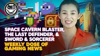 Mega Cat Studios Weekly Dose of Gaming News: Space Cavern Blaster, Last Defender, & Sword & Sorcerer