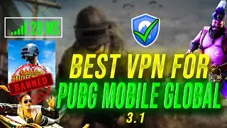20 MS 🔥 VPN for PUBG Mobile Global Android and IOS 2024 || #pubgmobile #PUBGM #iphone