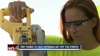 Non-profit building tiny homes for veterans in St. Petersburg
