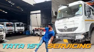 Tata signa 1st servicing cost |Avishek typical