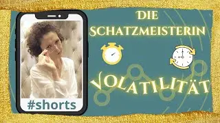 Volatilit&auml;t und Schwankungen des Aktienmarkts einfach in 1 Minute erkl&auml;rt | Finanzlexikon | #shorts