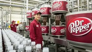 How Dr Pepper Is Made in Factory | The Secret 23-Flavor Process 😱