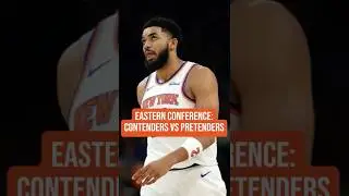 Eastern Conference: Contenders vs Pretenders 🏀 #nba #nbaplayoffs #knicks #celtics #pistons #raptors