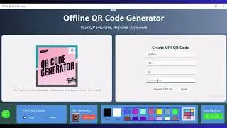 Offline QR Code Generator For Windows 10/11 | Create A QR Code With Logo