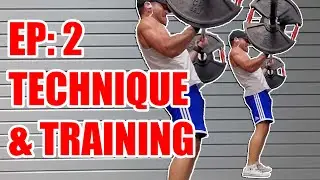Strict Curl Training w/ Tony 2 Guns 💪💪 | EP: 2 Technique & Training