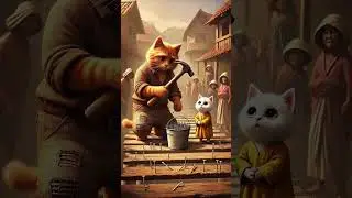 The broken bridge cat story! #cay #cute #kitten
