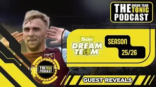 DREAM TEAM TONIC GUEST TEAM REVEAL WITH JONNY CURRIE 💰|  FANTASY FOOTBALL TIPS