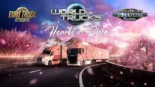 🔴 Hearts in Bloom Event American Truck Simulator Convoy #29