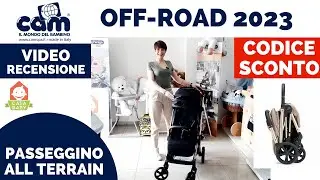 PASSEGGINO CAM OFF ROAD 2023...RECENSIONE E CODICE SCONTO SUPER NOVITA'