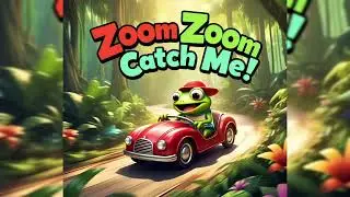 Zoom Zoom Catch Me! 🚗💥 | Brazilian Funk | Crazy Frog Cartoon Dance Beat! #FroggyFunk