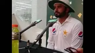 Azhar Ali Press Conference After 200* At Melbourne Cricket Ground (MCG)