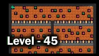 Diamond mine level 45 collected all 30 diamonds