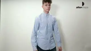POLO RALPH LAUREN SLIM FIT OXFORD &Gamma;&alpha;&lambda;ά&zeta;&iota;&omicron;  710549084007