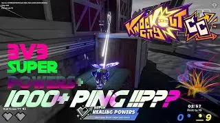 Can I play Knockout City with 1000 ping...? new Self-pass!