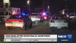 Man is shot and killed at Indy apartment building just 7 weeks after being released from prison for