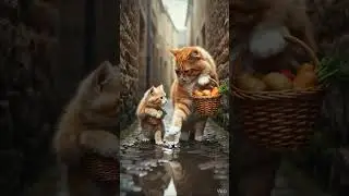 Mama cat and Baby Cat #shorts #mamacat #babycat