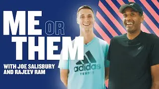Me or Them? - Joe Salisbury & Rajeev Ram | Best Fashion Sense? Grumpiest in the morning? | LTA
