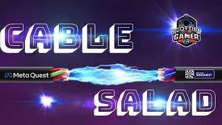 Cable Salad VR | SideQuest/AppLabs | Gameplay | Meta Quest 2