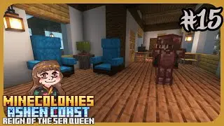 Minecolonies: Ashen Coast 15 - Cozy Home Mod: Украшение дома!