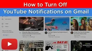 How to Turn Off YouTube Notifications on Gmail?