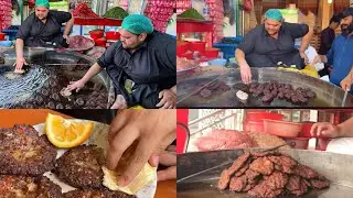 World&rsquo;s Most Famous Afghan Chapli Kabob 😋 | Adam Khan Pizza Kebab ❤️❄️ | Must-Try Street Food!