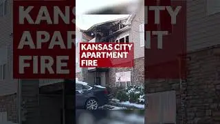 Kansas City apartment fire displaces nearly two dozen people