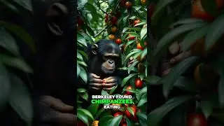 Chimpanzees Drink Alcohol Daily? New Study Reveals! #shorts