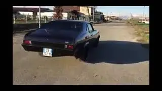 69 Chevy Nova 502cui burn out