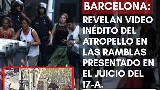 Barcelona: Revelan video in&eacute;dito del atropello en las Ramblas-#INFOENUNMINUTO