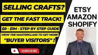 ПРОДАЕТЕ ИЗДЕЛИЯ НА Etsy, Amazon Handmade или Shopify? Или думаете об этом? &mdash; Руководство по быстрому продвижению от 0 до 1 млн долларов