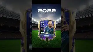 TOTY Messi Over The Years