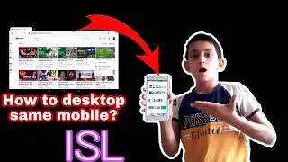 How to desktop same mobile in Chrome available