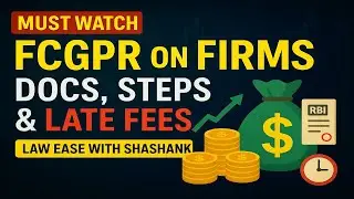 FCGPR on FIRMS: Docs, Steps & Late Fees #rbi #fcgpr #lewithshashank #firms #education #trend #exam