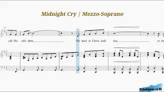 Midnight Cry | Mezzo-soprano Vocal Guide by Sis. Guillen Tiburcio-Leodones