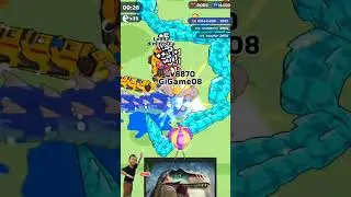 Level 12816 RANK 1 Sunake ! Snake Clash - ultimate snake battle survival #shorts #gaming #gameplay