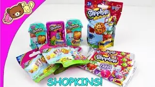 Shopkins! - Collector Cards, Plush Hangers, Micro Lights, & Blind Baskets!