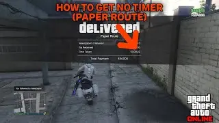 Как убрать таймер в миссиях с бумажным рулоном | GTA Online