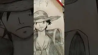 LUFFY DRAWING✨ #animeart #animedrawing #onepieceinspired #StrawHatArt #digitalart #trend #inkura