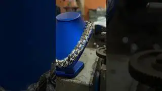 HUGE! 1000 GRAM kilo Miami Cuban link chain, HANDMADE in .9999 SILVER. #gusvillajewelry #cubanchain