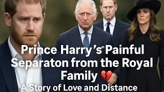 &ldquo;Prince Harry&rsquo;s Painful Separation from the Royal Family 💔 | A Story of Love and Distance&rdquo;